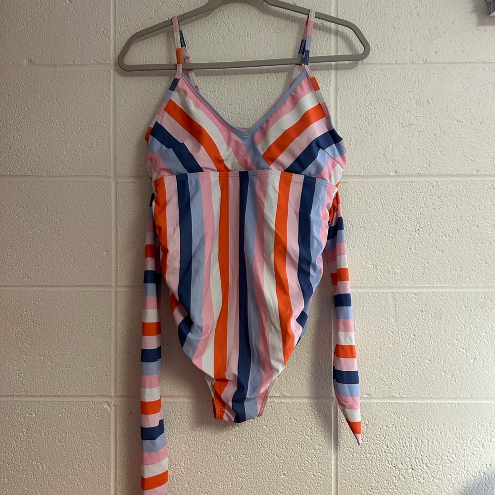 Striped Multicolor Swimsuit